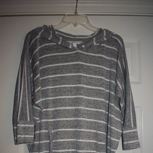 Karlotta Hooded Dolman Knit top